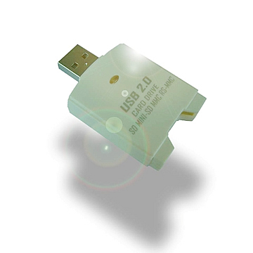 USB 2.0  SD 2.0/MINI-SD/MMC  Plus/RS-MMC  Mobile  Card  Drive - HOMESHUN INTERNATIONAL CO., LTD.